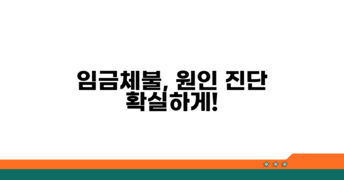 임금체불 발생 원인 진단