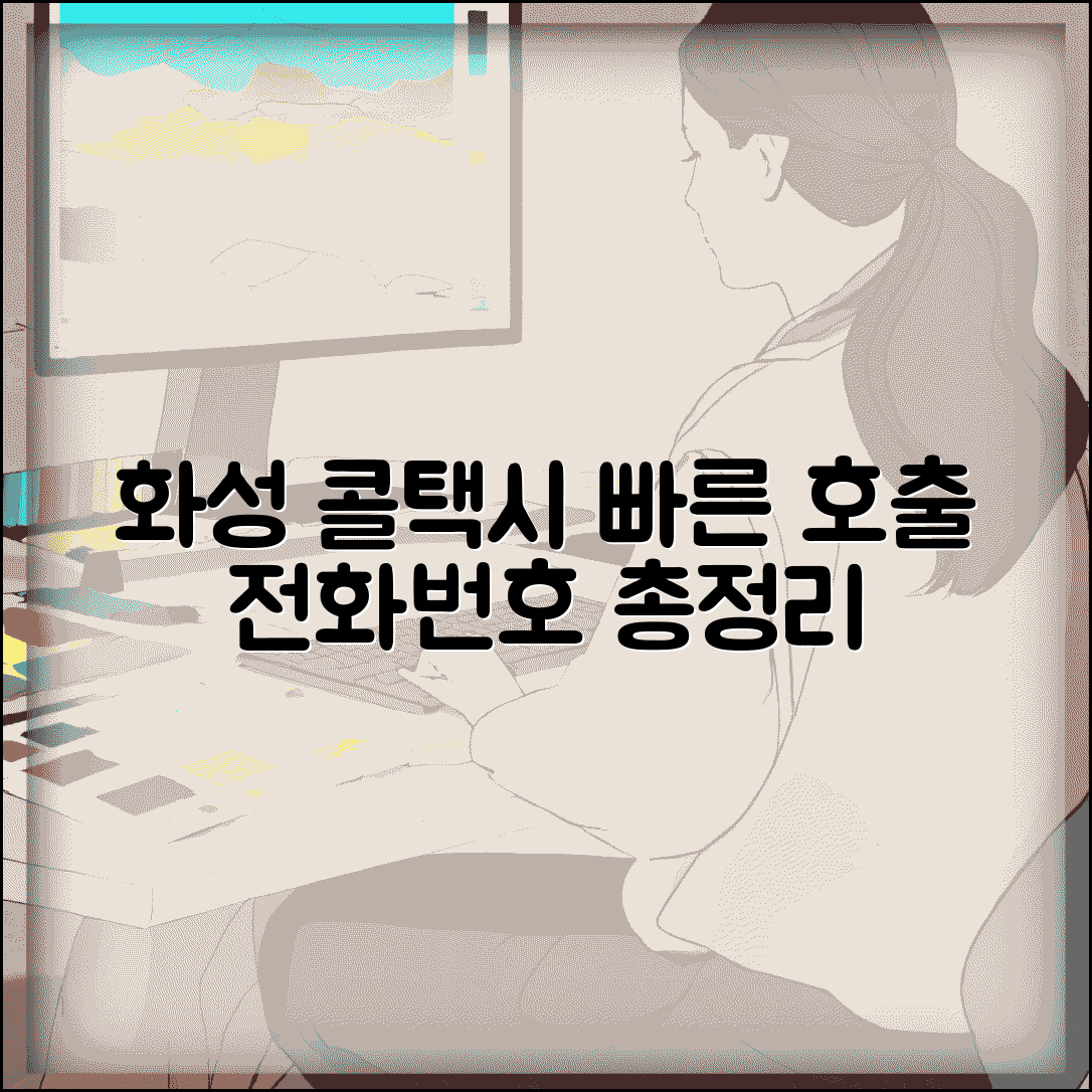 화성콜택시 서비스 | 화성시 콜택시 전화번호 완벽정리