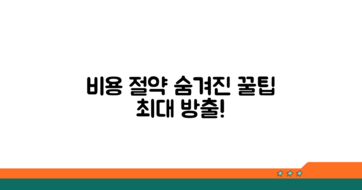 비용 절약, 숨겨진 꿀팁 대방출