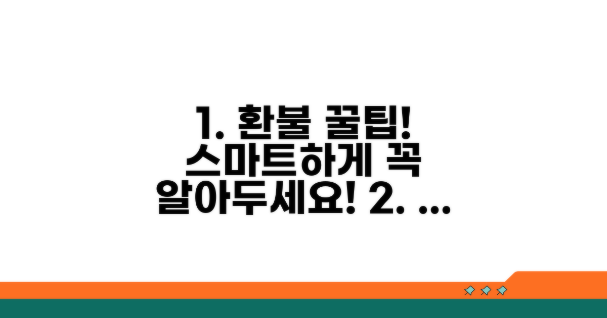 스마트한 환불 활용 팁과 주의사항