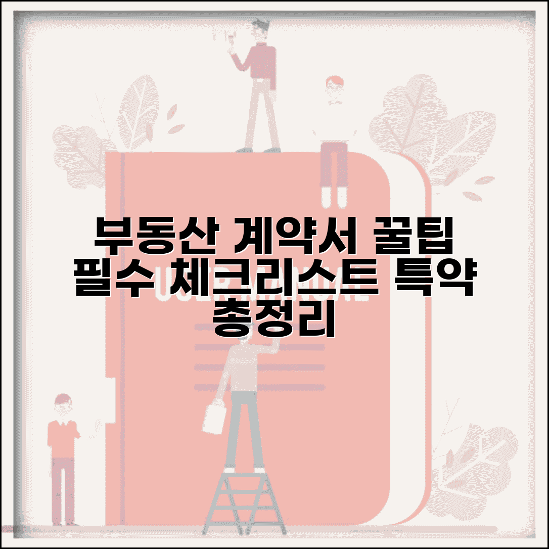 부동산 매매계약서 작성법 필수 확인 항목과 특약