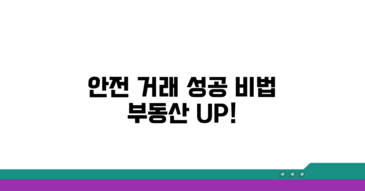 안전한 부동산 거래 성공 전략