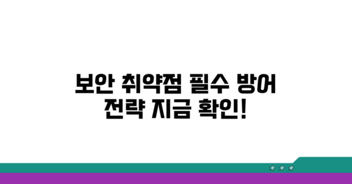 보안 취약점과 방어 전략