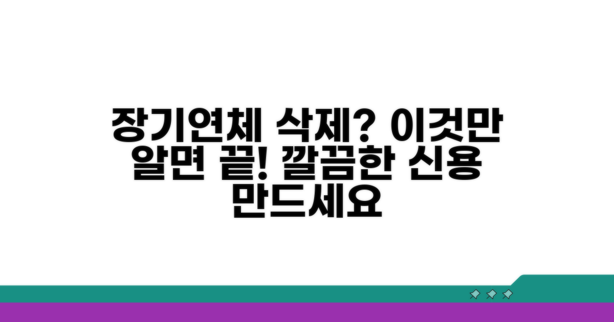 장기연체 기록 삭제, 이것만 알면 끝