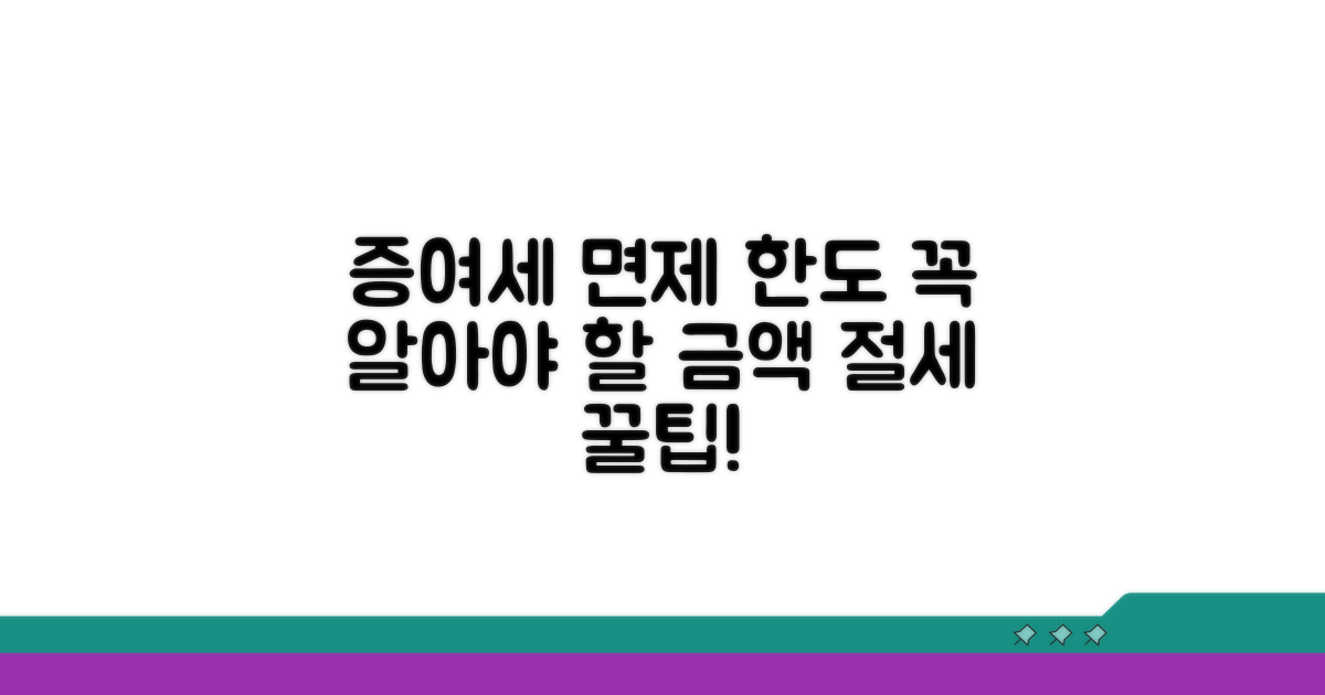 증여세 면제 한도, 얼마나 알아야 할까?
