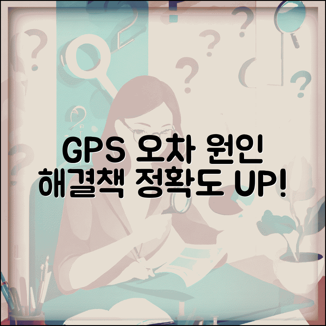 GPS 위치 정확도 낮음 | GPS 위치 정보 오차, 해결 방법 및 원인 분석