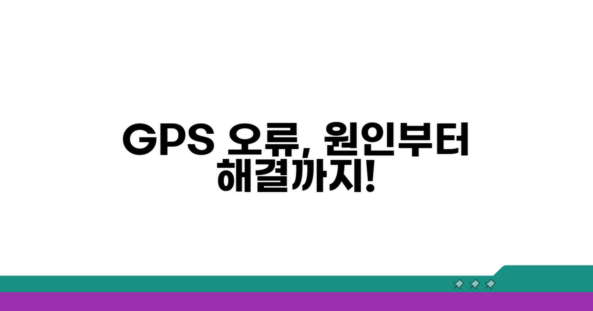 GPS 오차 원인과 핵심 증상