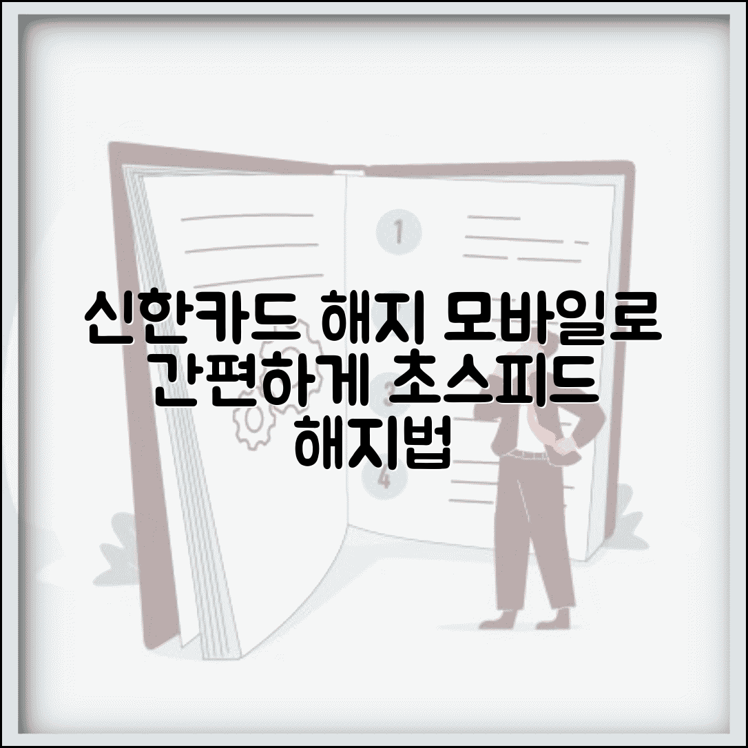 신한카드 해지 모바일 신청법 | 스마트폰으로 쉽고 빠른 해지 방법 알아보기