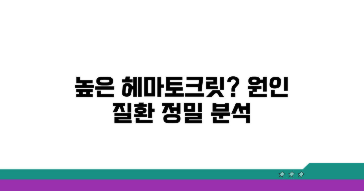 높은 헤마토크릿 원인과 질환