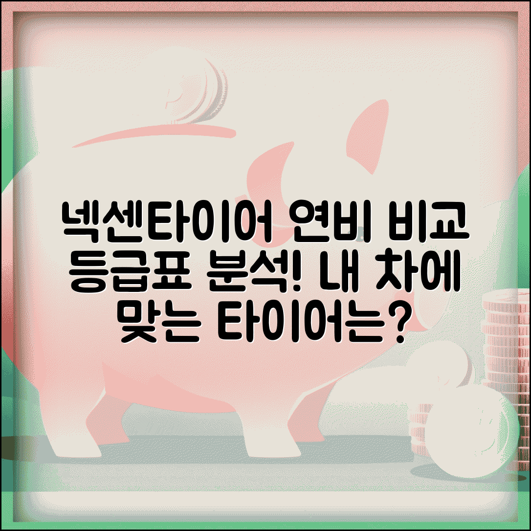 넥센타이어 등급표 분석 | 제품별 연비 성능 등급 비교 후기