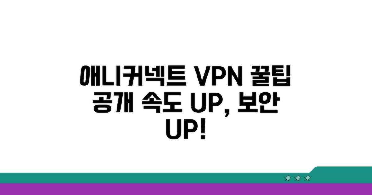 애니커넥트 VPN 이용 꿀팁