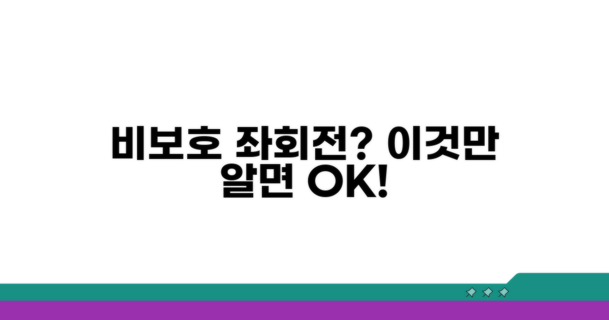 비보호 좌회전, 뭘까요?