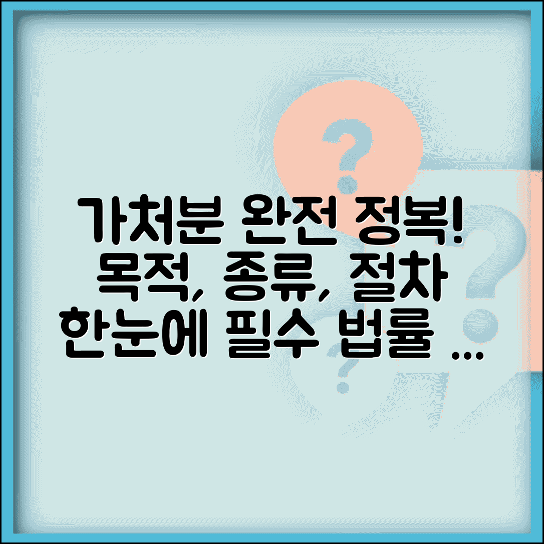 가처분이란 제도 목적 종류 절차 | 가처분 제도 기본 개념 완벽 가이드