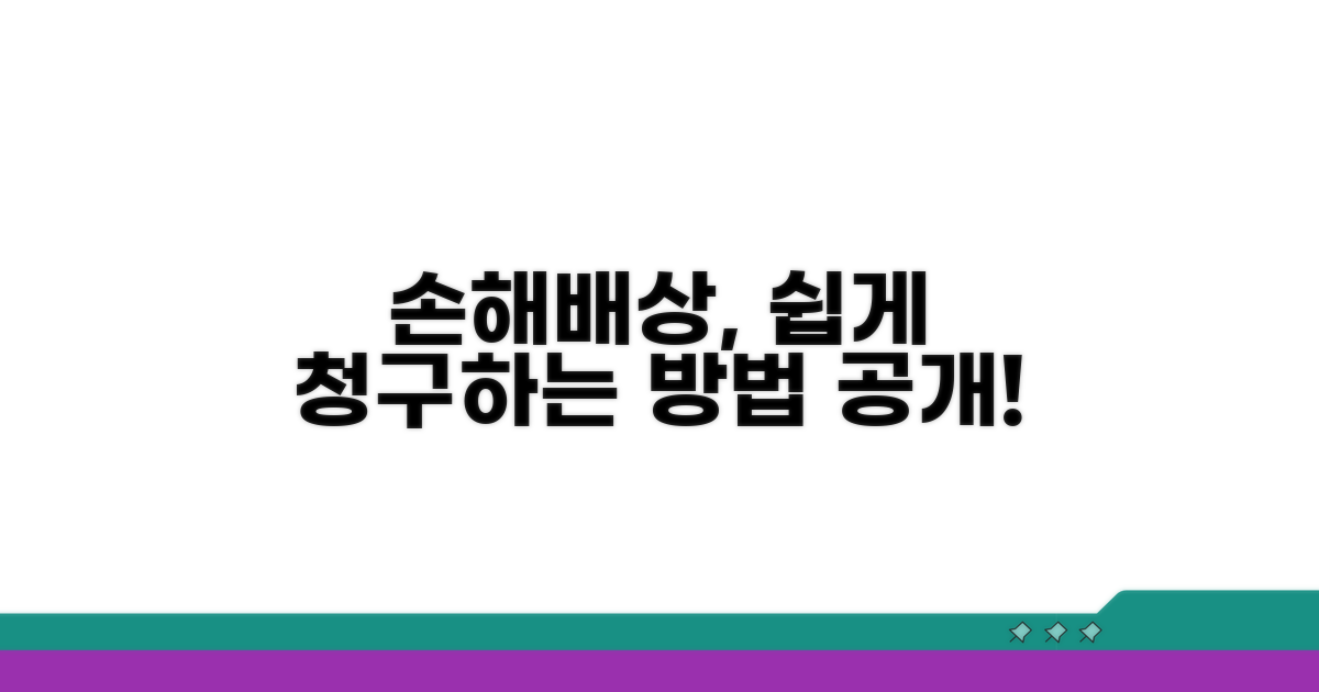 손해배상, 어떻게 청구하나요?