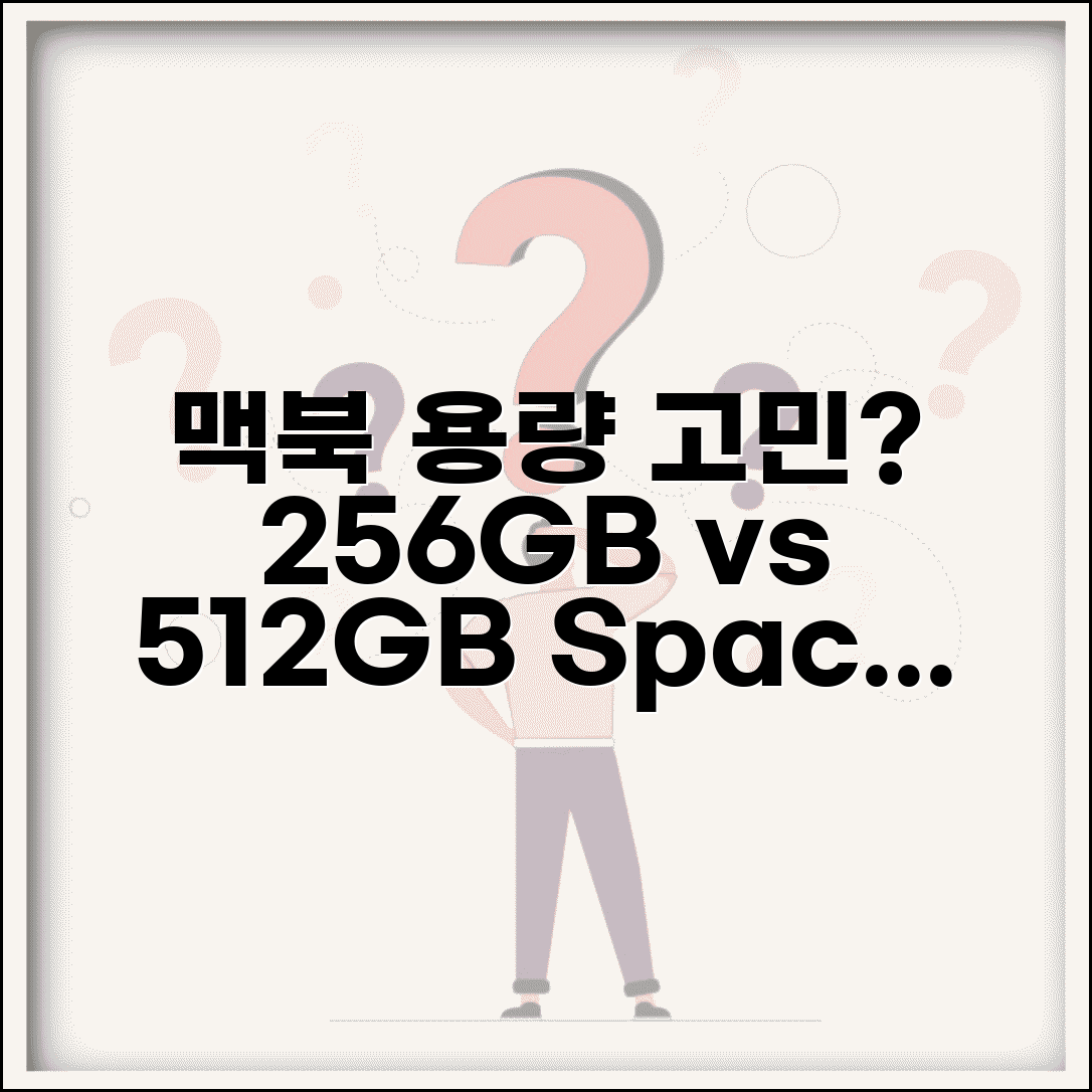 맥북 저장 용량 256GB vs 512GB 선택 | 맥북 SSD 용량 부족 대처