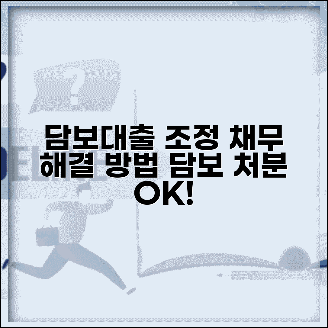 채무조정 담보대출 | 담보 대출 조정 | 담보 처분 방법