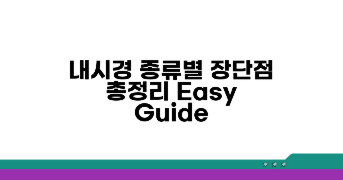 내시경 종류별 장단점 분석