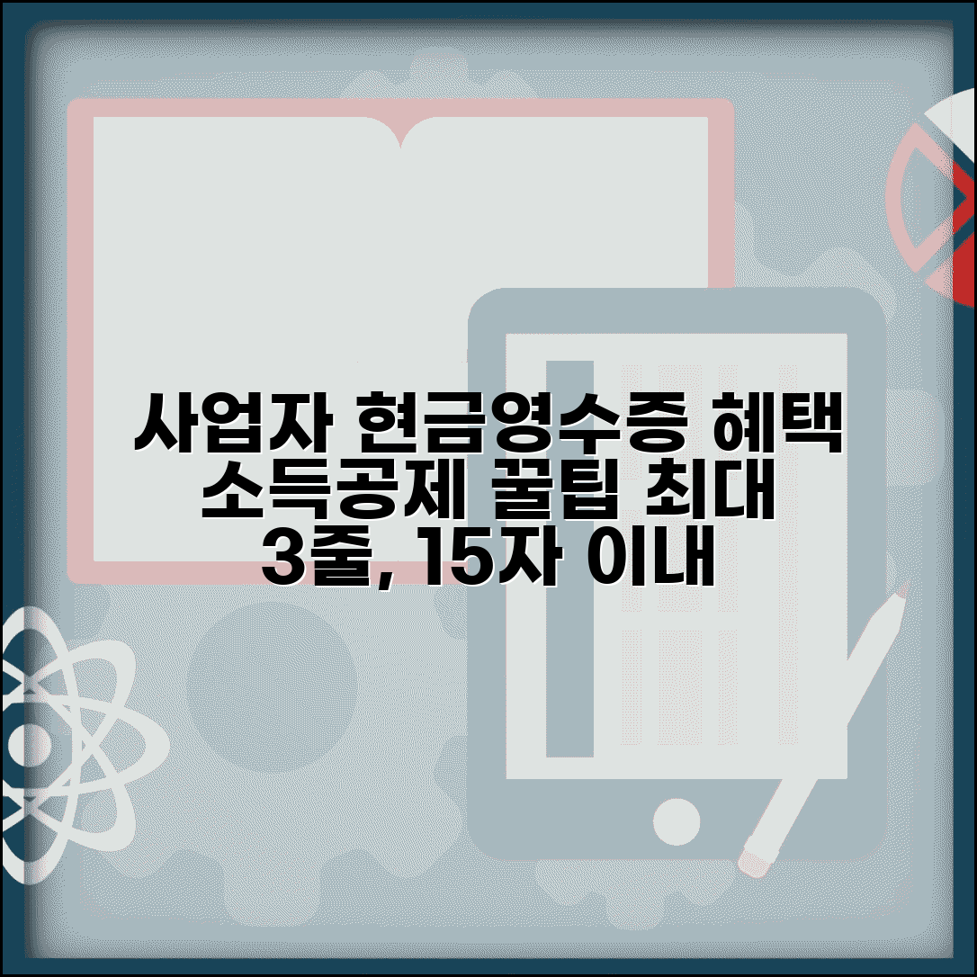 사업자번호 현금영수증 혜택 | 사업자 현금영수증 소득공제