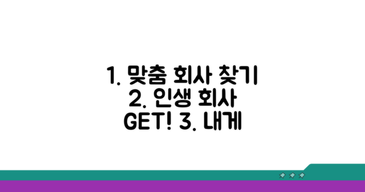 나에게 맞는 회사 찾는 법