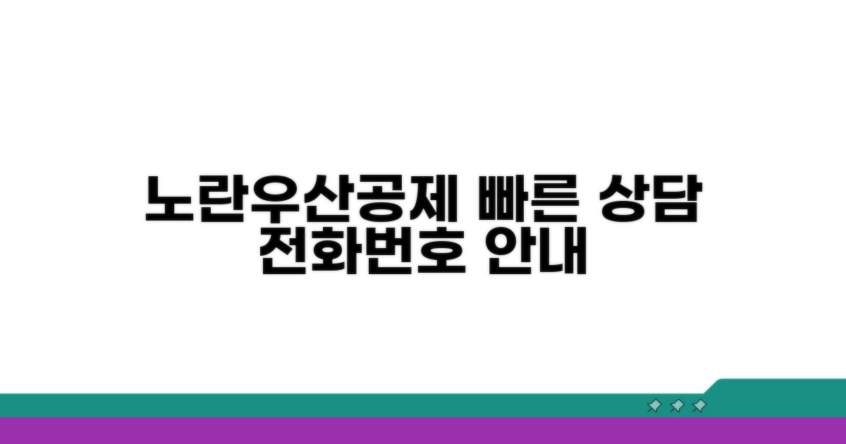 노란우산공제 전화번호와 상담 방법