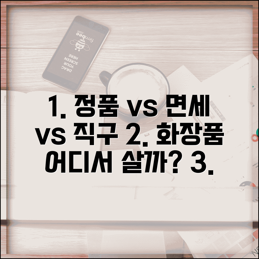 화장품 정품 vs 면세점 vs 해외직구 | 화장품 구매, 가격 비교, 진품 어디서 살까?