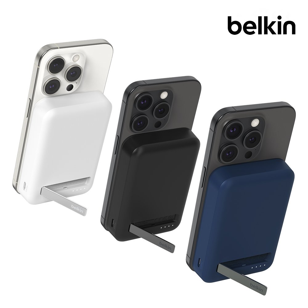 벨킨 Qi2 15W 10000mAh 마그네틱 무선 고속 충전 보조배터리 BPD008bt 아이폰17 16 갤럭시 S26 S25 기내반입 글로벌 안전인증 상세 이미지 1