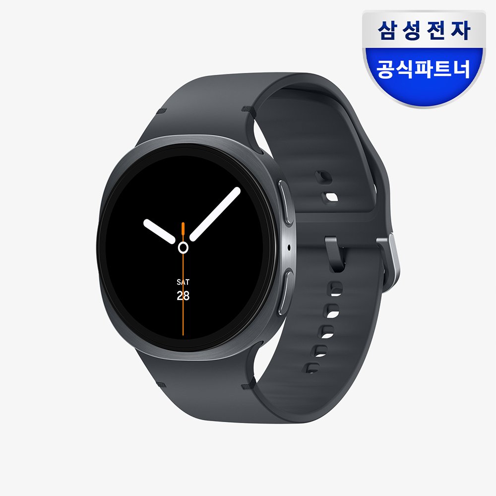 삼성 갤럭시 워치8 (강화유리 2매 패키지) 그라파이트, 40mm, LTE 상세 이미지 1