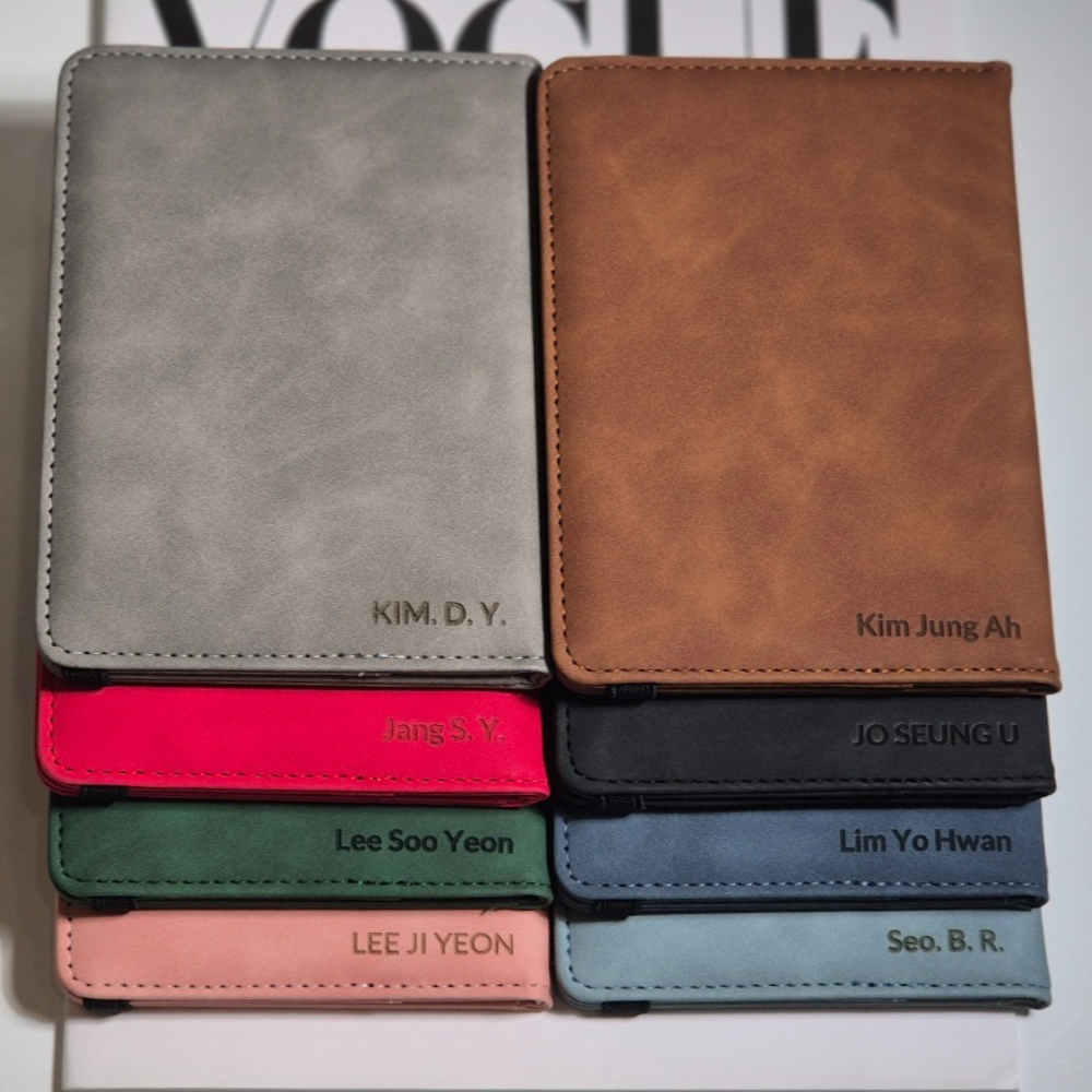 각인 여권케이스 지갑 RFID 해킹방지 안티스키밍 해외여행 필수품 파우치 가방 상세 이미지 2