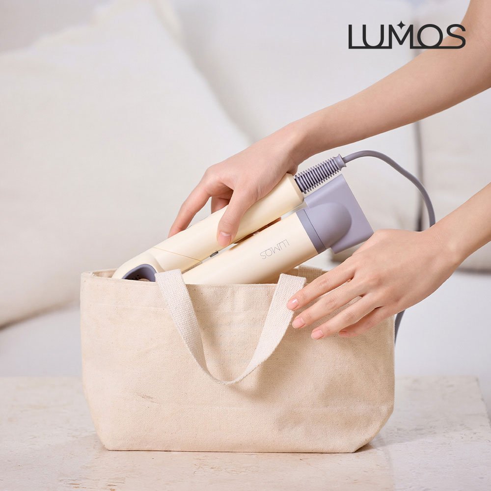 루모스 접이식 드라이어 BLDC 모터 저소음 초경량 음이온 여행용 휴대용 헤어드라이기 상세 이미지 1