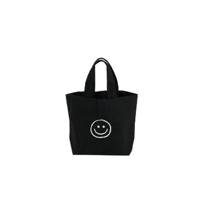 뷰레이터닷컴 1+1 위스퍼 스마일 미니 캔버스 에코백 상세 이미지 2