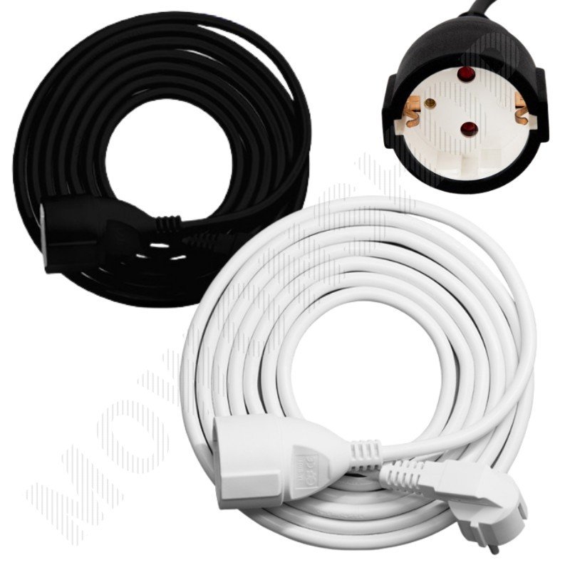 1구 리드선 연장선 코드 콘센트 전기 연결선 연장코드선 10m 상세 이미지 1