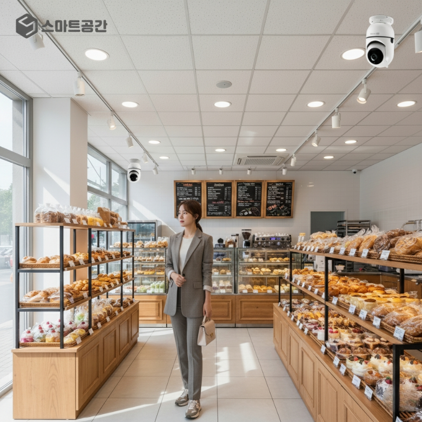 스마트공간 IoT 홈카메라 - 500만 매장CCTV 홈캠 베이비캠 펫캠 4개 상세 이미지 2