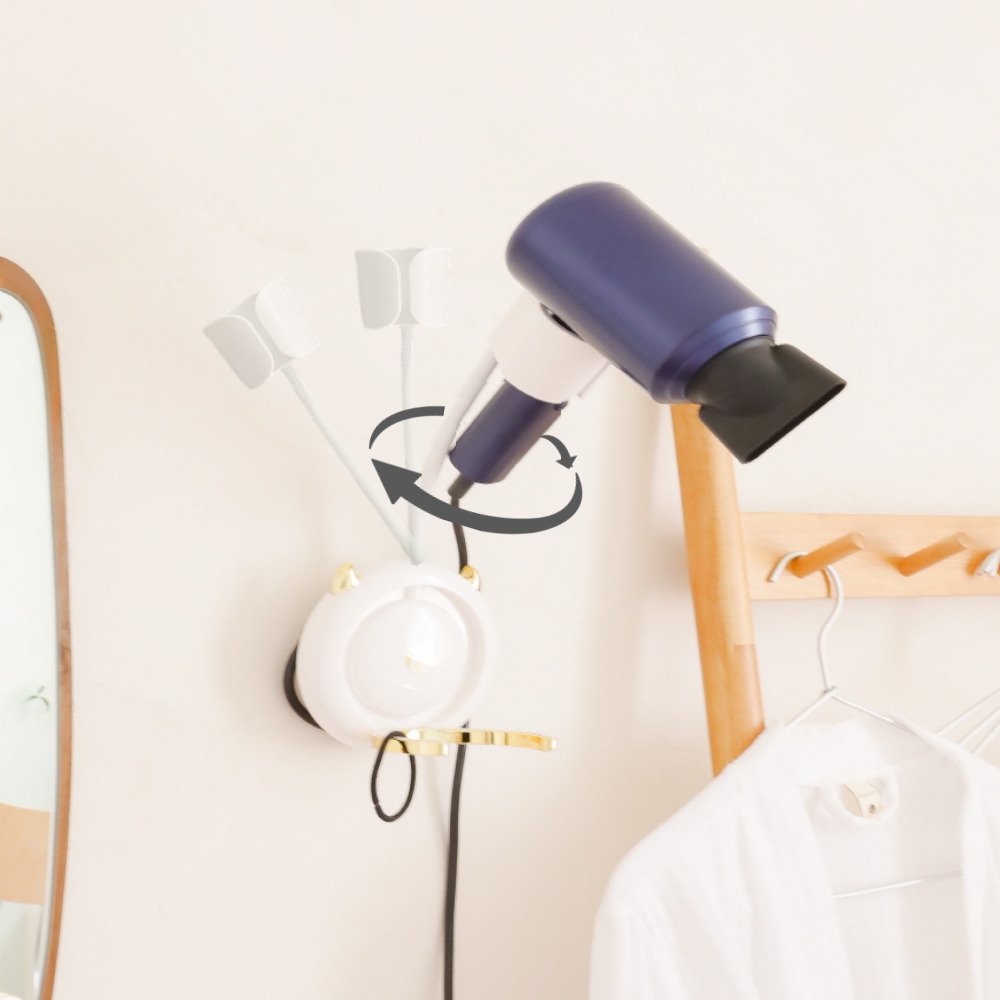 아텍스 무타공 흡착 헤어 드라이 거치대 드라이어 고정걸이 상세 이미지 2