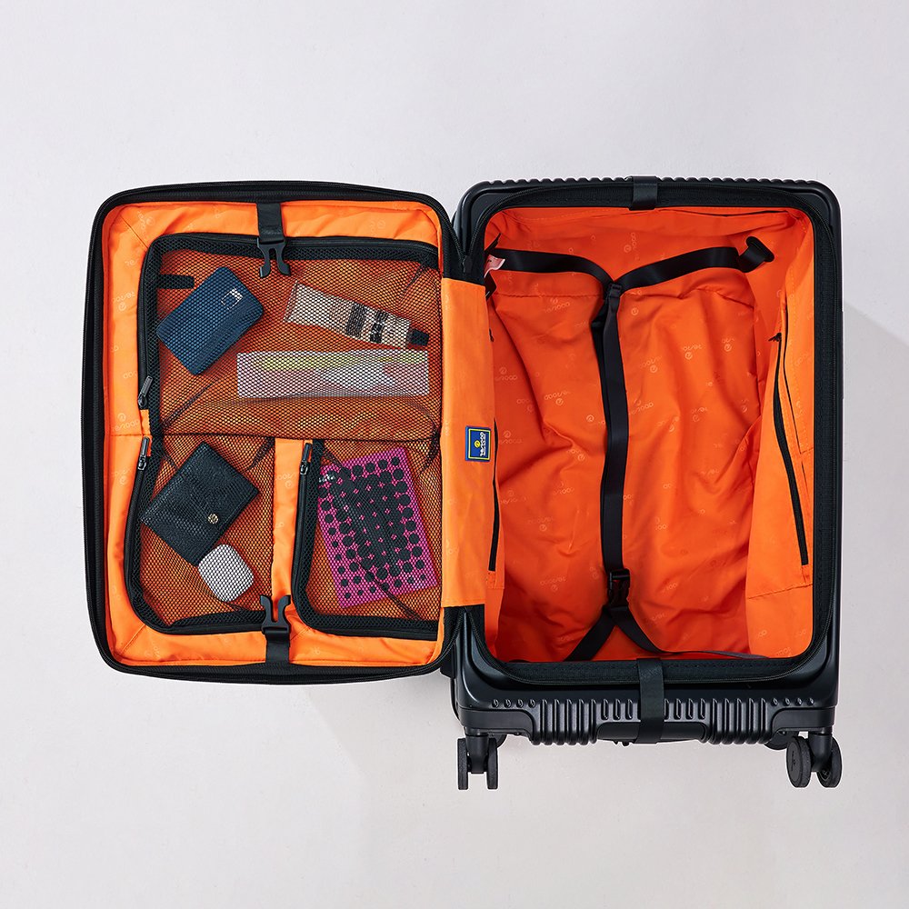 패밀리 트래블 세트 2 리옹 66cm(25인치)+76cm(29인치)+6종파우치 캐리어 상세 이미지 2