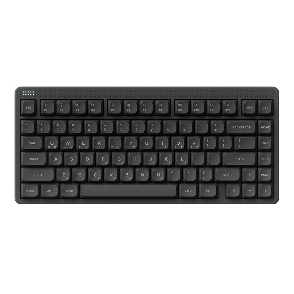 NUPHY NODE75 기계식키보드 하이 프로파일 잉크 그레이, 맥스 적축 상세 이미지 2