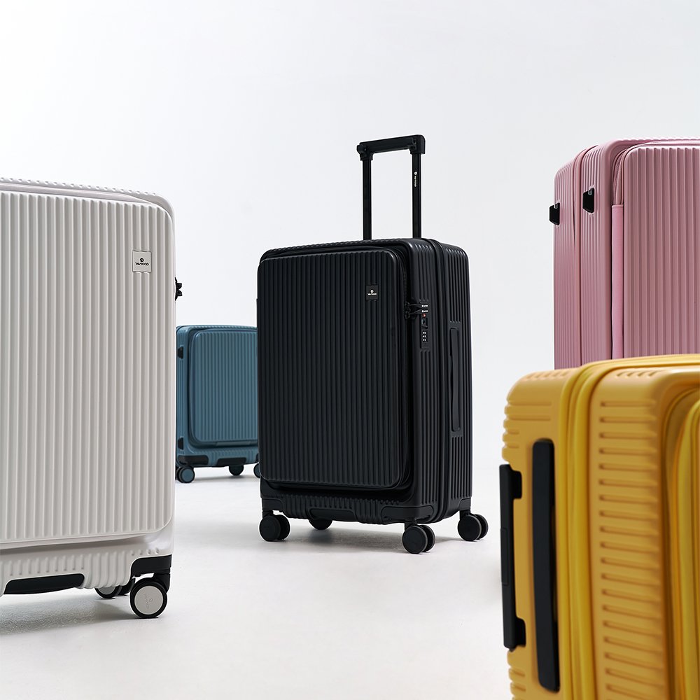 패밀리 트래블 세트 2 리옹 66cm(25인치)+76cm(29인치)+6종파우치 캐리어 상세 이미지 2