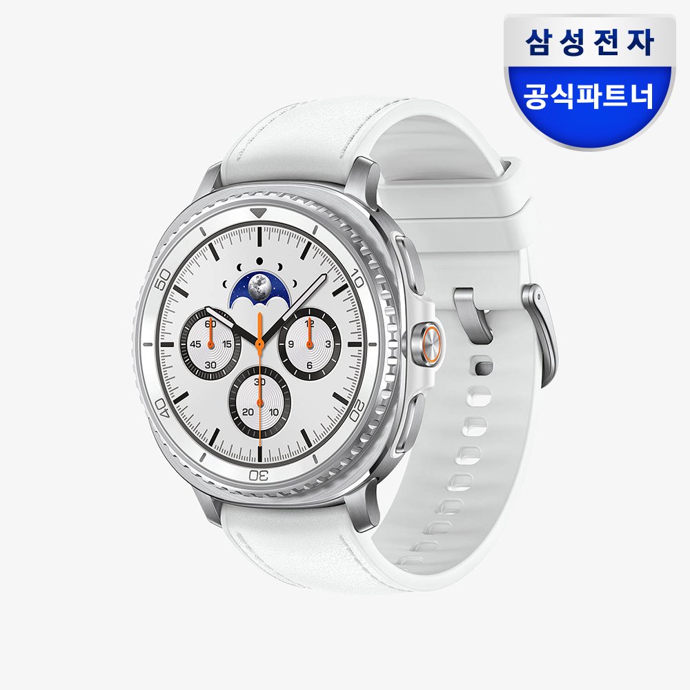 삼성 갤럭시 워치8 클래식 강화유리 2매 패키지 화이트, 46mm, 블루투스 상세 이미지 1