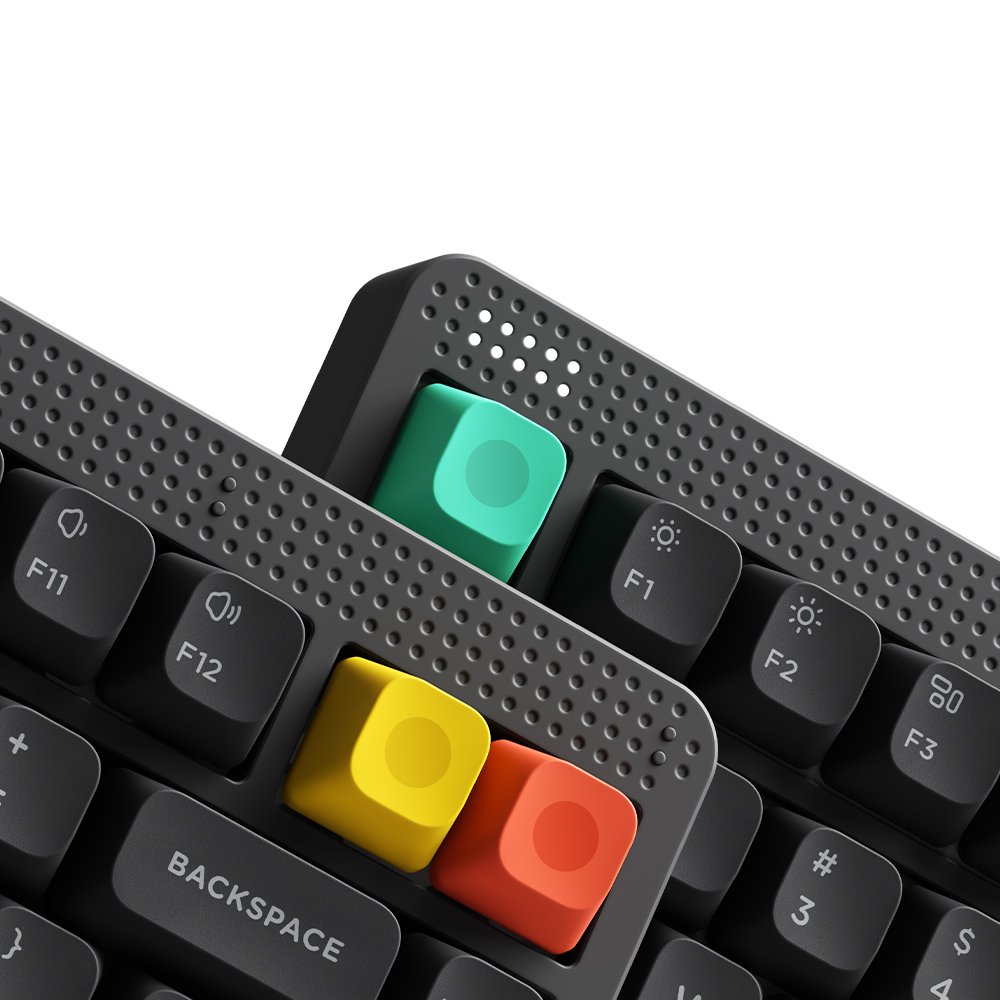 NUPHY NODE75 기계식키보드 하이 프로파일 잉크 그레이, 맥스 적축 상세 이미지 1