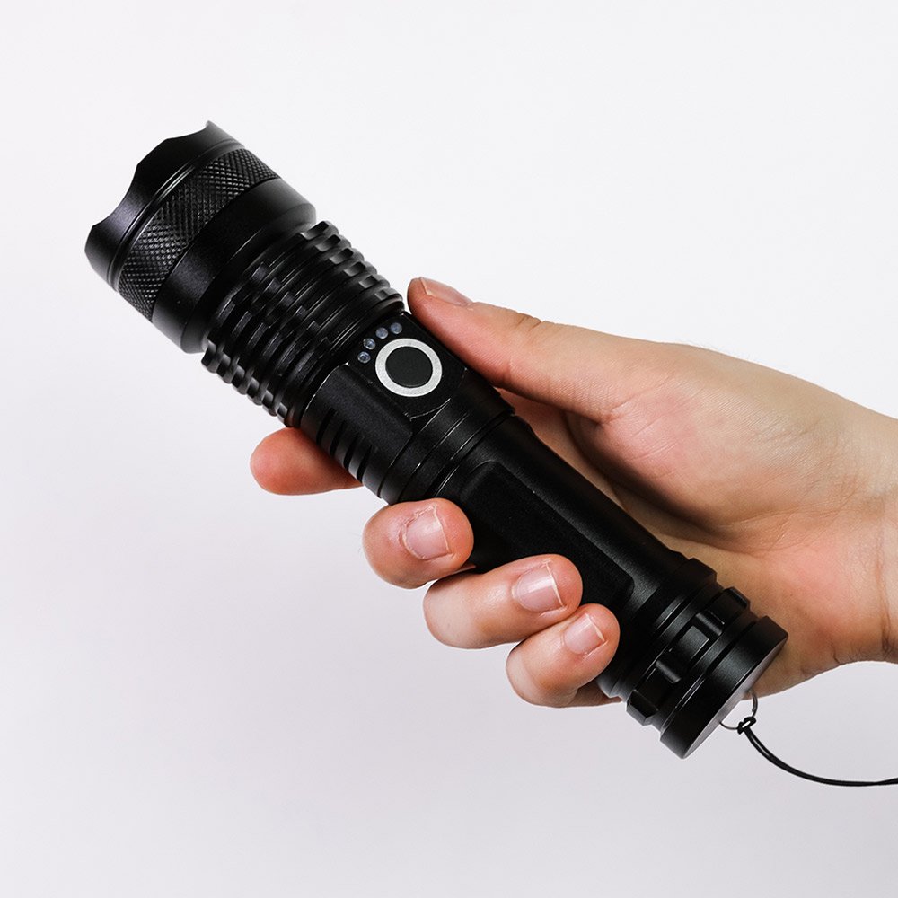 엑스킹 충전형 LED 랜턴 캠핑 낚시 등산 자전거 자동차 휴대용 USB 충전 원터치 손전등 랜턴 렌턴 상세 이미지 2