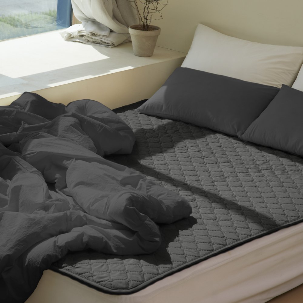 듀플렉스 전기매트 캠핑 원적외선 전기장판 탄소 무자계 워셔블 마이크로 전기요 전자파차단SS 상세 이미지 2