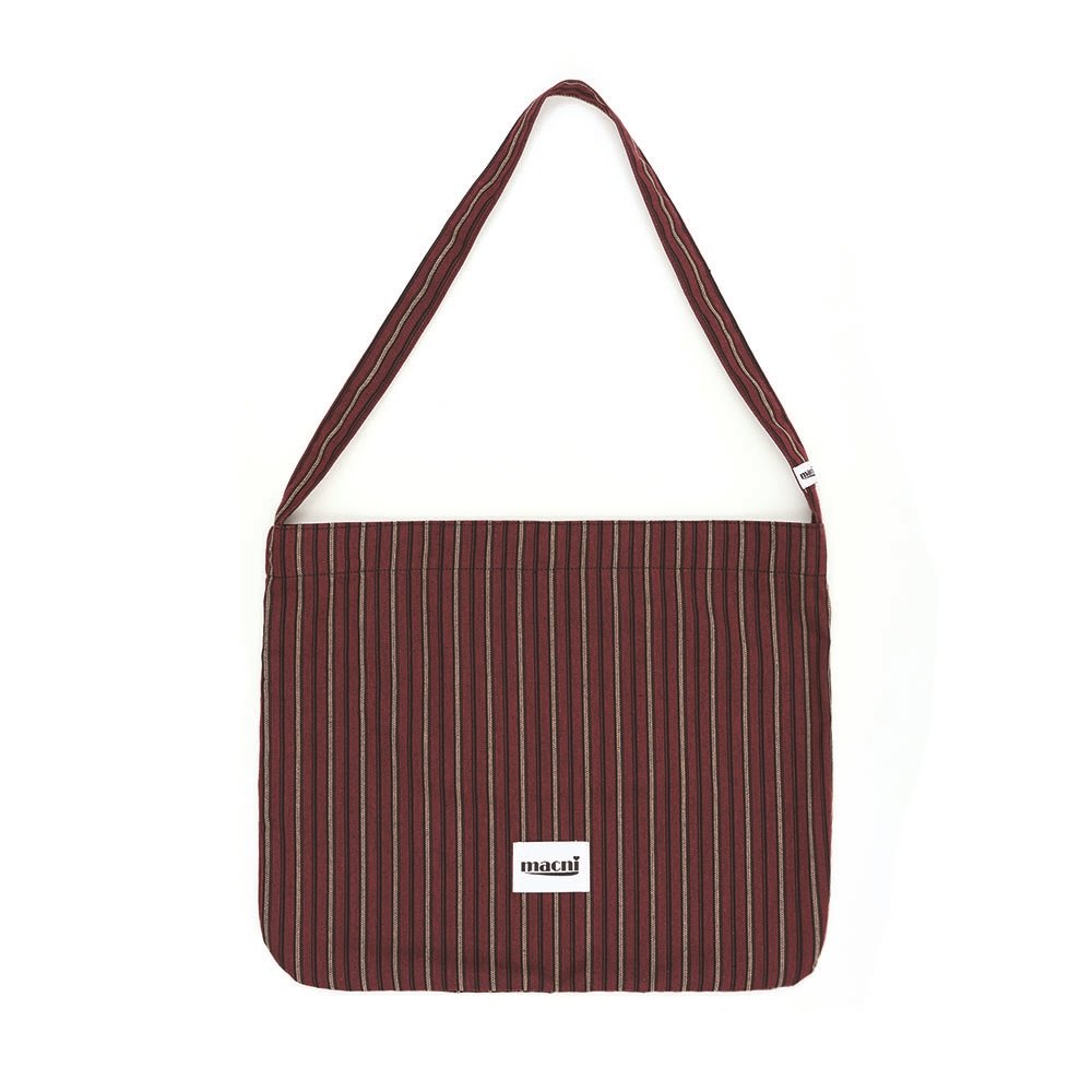 마크니 스트라이프 에코 크로스백 4컬러 상세 이미지 2