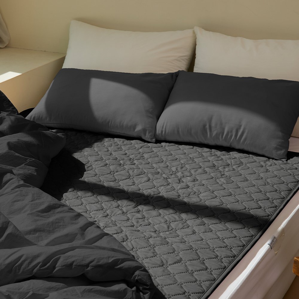 듀플렉스 전기매트 캠핑 원적외선 전기장판 탄소 무자계 워셔블 마이크로 전기요 전자파차단SS 상세 이미지 1