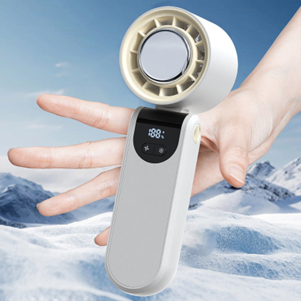 4000mAh 선풍기 핸디 휴대용 미니 작은 소형 핸드 손풍기 여름 시원한 손선풍기 선물 상세 이미지 1