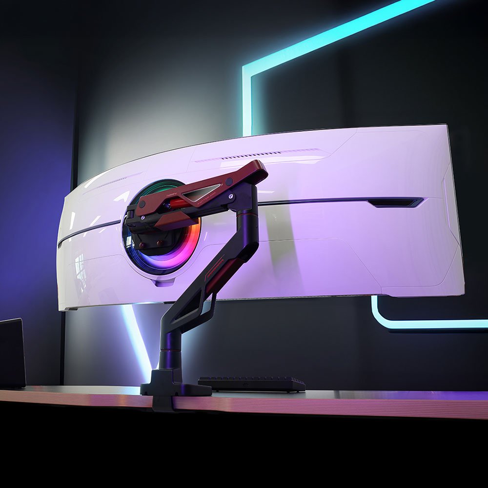 카멜마운트 MPS1G 싱글 게이밍 디자인 모니터 거치대 받침대 모니터암 상세 이미지 1