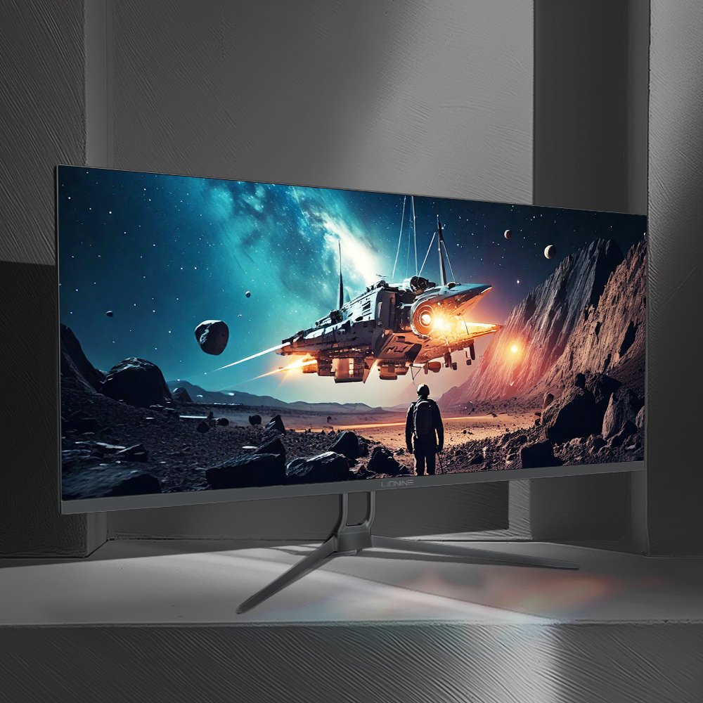 주연테크 X34Q-144 게이밍 모니터 144Hz WQHD 86~87cm(34인치), 일반 상세 이미지 1