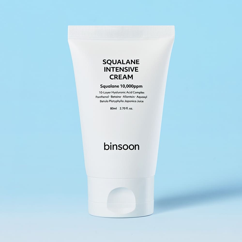 빈순 스쿠알란 인텐시브 판테놀 히알루론산 수분크림 80ml, 1개 상세 이미지 1