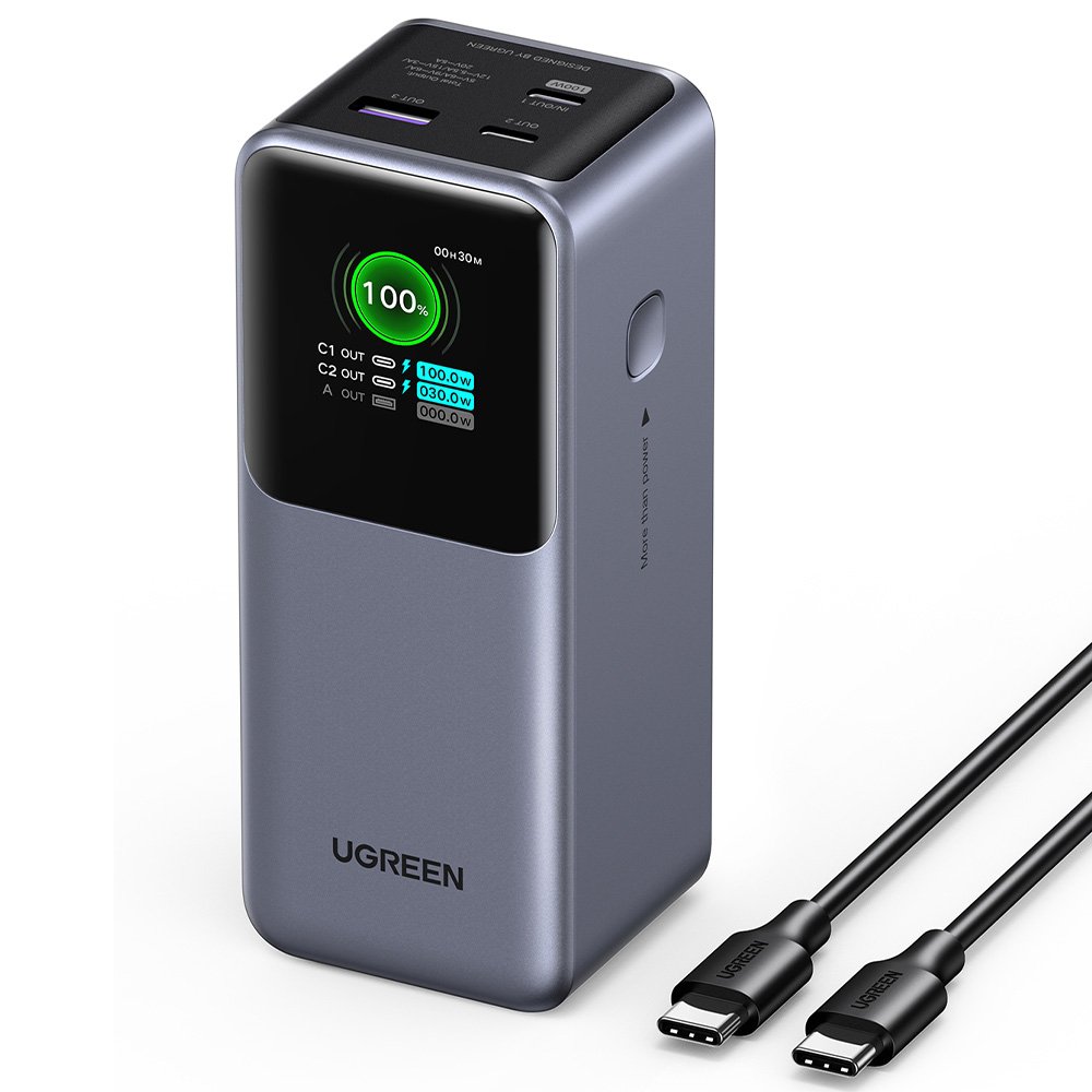 유그린 130W PD 20000mAh 고속충전 대용량 보조배터리 기내반입 U-35524 상세 이미지 1