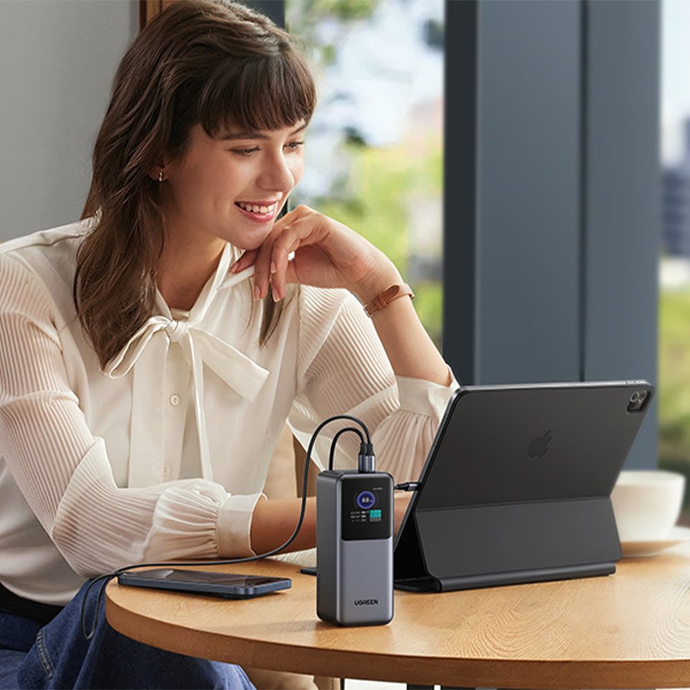 유그린 130W PD 20000mAh 고속충전 대용량 보조배터리 기내반입 U-35524 상세 이미지 2