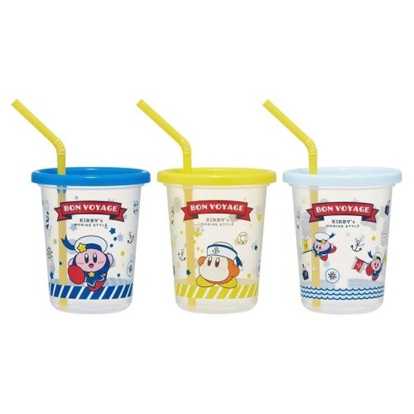 별의 커비 스트로 빨대물컵 3p세트 320ml / 파티컵 상세 이미지 2
